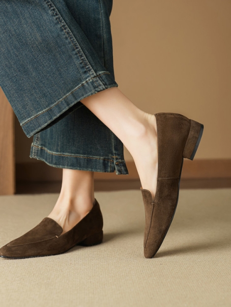 womens-pointed-toe-chunky-heel-loafers-top-grain-leather-floral-print-slip-on-shoes